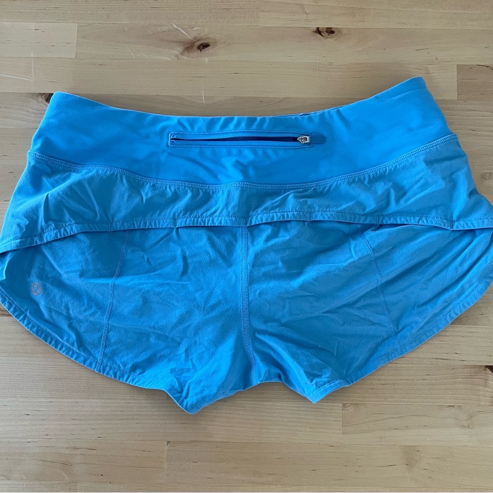 Lululemon Blue Nile Speed Up Athletic Shorts 2.5”